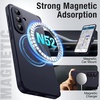 image:imageJETech Magnetic Rugged Case for Samsung Galaxy S26 Black  Compatible with MagSafe DualLayer Protection Camera Lens Protection Hard PC BackDeep Blue
