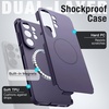 image:imageJETech Magnetic Rugged Case for Samsung Galaxy S26 Black  Compatible with MagSafe DualLayer Protection Camera Lens Protection Hard PC BackHeron Purple