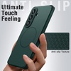 image:imageJETech Magnetic Rugged Case for Samsung Galaxy S26 Black  Compatible with MagSafe DualLayer Protection Camera Lens Protection Hard PC BackMidnight Green