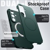 image:imageJETech Magnetic Rugged Case for Samsung Galaxy S26 Black  Compatible with MagSafe DualLayer Protection Camera Lens Protection Hard PC BackMidnight Green