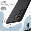 image:imageJETech Magnetic Silicone Case for Samsung Galaxy S26 Black  Compatible with MagSafe Silky Soft Touch Full Camera Lens Protection Shock Absorbing Phone CoverBlack