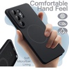 image:imageJETech Magnetic Silicone Case for Samsung Galaxy S26 Black  Compatible with MagSafe Silky Soft Touch Full Camera Lens Protection Shock Absorbing Phone CoverBlack