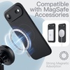 image:imageJETech Magnetic Silicone Case for iPhone 17 Pro Max Dark Blue  Compatible with MagSafe Silky Soft Touch Full Camera Lens Protection Shock Absorbing Phone CoverBlack