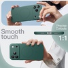 image:imageJETech Magnetic Silicone Case for iPhone 17 Pro Max Dark Blue  Compatible with MagSafe Silky Soft Touch Full Camera Lens Protection Shock Absorbing Phone CoverMidnight Green