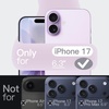 image:imageJETech Magnetic Silicone Case for iPhone 17 Pro Max Dark Blue  Compatible with MagSafe Silky Soft Touch Full Camera Lens Protection Shock Absorbing Phone CoverPurple