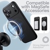 image:imageJETech Magnetic Silicone Case for iPhone 17 Pro Max Dark Blue  Compatible with MagSafe Silky Soft Touch Full Camera Lens Protection Shock Absorbing Phone CoverBlack