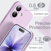 image:imageJETech Magnetic Silicone Case for iPhone 17 Pro Max Dark Blue  Compatible with MagSafe Silky Soft Touch Full Camera Lens Protection Shock Absorbing Phone CoverPurple