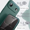 image:imageJETech Magnetic Silicone Case for iPhone 17 Pro Max Dark Blue  Compatible with MagSafe Silky Soft Touch Full Camera Lens Protection Shock Absorbing Phone CoverMidnight Green