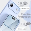 image:imageJETech Magnetic Silicone Case for iPhone 17 Pro Max Dark Blue  Compatible with MagSafe Silky Soft Touch Full Camera Lens Protection Shock Absorbing Phone CoverBlue
