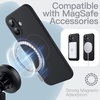 image:imageJETech Magnetic Silicone Case for iPhone 17 Pro Max Dark Blue  Compatible with MagSafe Silky Soft Touch Full Camera Lens Protection Shock Absorbing Phone CoverBlack