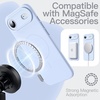 image:imageJETech Magnetic Silicone Case for iPhone 17 Pro Max Dark Blue  Compatible with MagSafe Silky Soft Touch Full Camera Lens Protection Shock Absorbing Phone CoverBlue