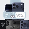 image:imageJETech Magnetic Silicone Case for iPhone 17 Pro Max Dark Blue  Compatible with MagSafe Silky Soft Touch Full Camera Lens Protection Shock Absorbing Phone CoverBlack