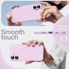 image:imageJETech Magnetic Silicone Case for iPhone 17 Pro Max Dark Blue  Compatible with MagSafe Silky Soft Touch Full Camera Lens Protection Shock Absorbing Phone CoverPurple