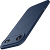 image:imageJETech Magnetic Silicone Case for iPhone 17 Pro Max Dark Blue  Compatible with MagSafe Silky Soft Touch Full Camera Lens Protection Shock Absorbing Phone CoverNavy Blue