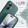 image:imageJETech Magnetic Silicone Case for iPhone 17 Pro Max Dark Blue  Compatible with MagSafe Silky Soft Touch Full Camera Lens Protection Shock Absorbing Phone CoverMidnight Green