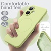 image:imageJETech Magnetic Silicone Case for iPhone 17 Pro Max Dark Blue  Compatible with MagSafe Silky Soft Touch Full Camera Lens Protection Shock Absorbing Phone CoverGreen