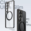 image:imageJETech Magnetic Slim Case for Samsung Galaxy S26 Clear  Compatible with MagSafe Camera Lens Protection UltraThin Lightweight Design Minimalist Style Clear BackBlack