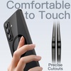 image:imageJETech Magnetic Slim Case for Samsung Galaxy S26 Clear  Compatible with MagSafe Camera Lens Protection UltraThin Lightweight Design Minimalist Style Clear BackBlack