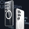 image:imageJETech Magnetic Slim Case for Samsung Galaxy S26 Clear  Compatible with MagSafe Camera Lens Protection UltraThin Lightweight Design Minimalist Style Clear BackClear