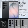 image:imageJETech Magnetic Slim Case for Samsung Galaxy S26 Clear  Compatible with MagSafe Camera Lens Protection UltraThin Lightweight Design Minimalist Style Clear BackBlack