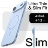 image:imageJETech Magnetic Slim Case for iPhone 17 Pro Max Black  Compatible with MagSafe Camera Lens Protection UltraThin Matte Finish Lightweight Design Minimalist StyleSky Blue