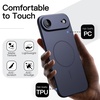 image:imageJETech Magnetic Slim Case for iPhone 17 Pro Max Black  Compatible with MagSafe Camera Lens Protection UltraThin Matte Finish Lightweight Design Minimalist StyleDeep Blue