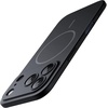 image:imageJETech Magnetic Slim Case for iPhone 17 Pro Max Black  Compatible with MagSafe Camera Lens Protection UltraThin Matte Finish Lightweight Design Minimalist StyleBlack