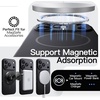 image:imageJETech Magnetic Slim Case for iPhone 17 Pro Max Black  Compatible with MagSafe Camera Lens Protection UltraThin Matte Finish Lightweight Design Minimalist StyleBlack