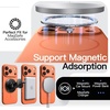 image:imageJETech Magnetic Slim Case for iPhone 17 Pro Max Black  Compatible with MagSafe Camera Lens Protection UltraThin Matte Finish Lightweight Design Minimalist StyleOrange