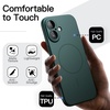 image:imageJETech Magnetic Slim Case for iPhone 17 Pro Max Black  Compatible with MagSafe Camera Lens Protection UltraThin Matte Finish Lightweight Design Minimalist StyleMidnight Green