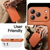image:imageJETech Magnetic Slim Case for iPhone 17 Pro Max Black  Compatible with MagSafe Camera Lens Protection UltraThin Matte Finish Lightweight Design Minimalist StyleOrange