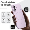 image:imageJETech Magnetic Slim Case for iPhone 17 Pro Max Black  Compatible with MagSafe Camera Lens Protection UltraThin Matte Finish Lightweight Design Minimalist StyleLavender