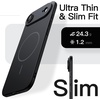 image:imageJETech Magnetic Slim Case for iPhone 17 Pro Max Black  Compatible with MagSafe Camera Lens Protection UltraThin Matte Finish Lightweight Design Minimalist StyleBlack