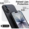 image:imageJETech Magnetic Slim Case for iPhone 17 Pro Max Black  Compatible with MagSafe Camera Lens Protection UltraThin Matte Finish Lightweight Design Minimalist StyleBlack