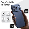 image:imageJETech Magnetic Slim Case for iPhone 17 Pro Max Black  Compatible with MagSafe Camera Lens Protection UltraThin Matte Finish Lightweight Design Minimalist StyleDark Blue