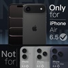 image:imageJETech Magnetic Slim Case for iPhone 17 Pro Max Clear  Compatible with MagSafe Camera Lens Protection UltraThin Lightweight Design Clear Back Minimalist StyleBlack