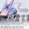 image:imageJETech Magnetic Slim Case for iPhone 17 Pro Max Clear  Compatible with MagSafe Camera Lens Protection UltraThin Lightweight Design Clear Back Minimalist StyleLavender