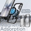 image:imageJETech Magnetic Slim Case for iPhone 17 Pro Max Clear  Compatible with MagSafe Camera Lens Protection UltraThin Lightweight Design Clear Back Minimalist StyleBlack