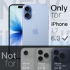 image:imageJETech Magnetic Slim Case for iPhone 17 Pro Max Clear  Compatible with MagSafe Camera Lens Protection UltraThin Lightweight Design Clear Back Minimalist StyleMist Blue