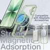 image:imageJETech Magnetic Slim Case for iPhone 17 Pro Max Clear  Compatible with MagSafe Camera Lens Protection UltraThin Lightweight Design Clear Back Minimalist StyleSage