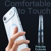 image:imageJETech Magnetic Slim Case for iPhone 17 Pro Max Clear  Compatible with MagSafe Camera Lens Protection UltraThin Lightweight Design Clear Back Minimalist StyleSky Blue