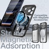 image:imageJETech Magnetic Slim Case for iPhone 17 Pro Max Clear  Compatible with MagSafe Camera Lens Protection UltraThin Lightweight Design Clear Back Minimalist StyleBlack