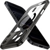 image:imageJETech Magnetic Slim Case for iPhone 17 Pro Max Clear  Compatible with MagSafe Camera Lens Protection UltraThin Lightweight Design Clear Back Minimalist StyleBlack