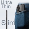 image:imageJETech Magnetic Slim Case for iPhone 17 Pro Max Clear  Compatible with MagSafe Camera Lens Protection UltraThin Lightweight Design Clear Back Minimalist StyleBlack