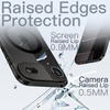 image:imageJETech Magnetic Slim Case for iPhone 17 Pro Max Clear  Compatible with MagSafe Camera Lens Protection UltraThin Lightweight Design Clear Back Minimalist StyleBlack
