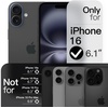 image:imageJETech Magnetic Slim Case for iPhone 17e16e Black  Compatible with MagSafe Camera Lens Protection UltraThin Matte Finish Lightweight Design Minimalist StyleBlack