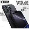 image:imageJETech Magnetic Slim Case for iPhone 17e16e Black  Compatible with MagSafe Camera Lens Protection UltraThin Matte Finish Lightweight Design Minimalist StyleBlack