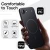 image:imageJETech Magnetic Slim Case for iPhone 17e16e Black  Compatible with MagSafe Camera Lens Protection UltraThin Matte Finish Lightweight Design Minimalist StyleBlack
