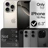 image:imageJETech Magnetic Slim Case for iPhone 17e16e Black  Compatible with MagSafe Camera Lens Protection UltraThin Matte Finish Lightweight Design Minimalist StyleNatural Titanium
