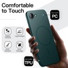 image:imageJETech Magnetic Slim Case for iPhone 17e16e Black  Compatible with MagSafe Camera Lens Protection UltraThin Matte Finish Lightweight Design Minimalist StyleMidnight Green